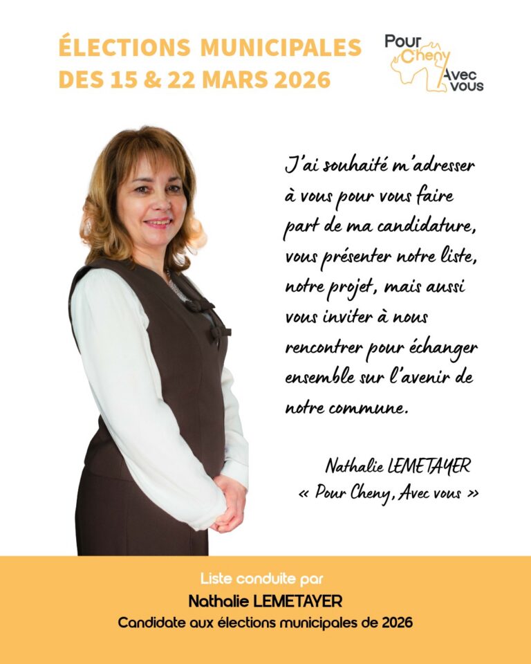 [Facebook] Pour Cheny, Avec Vous