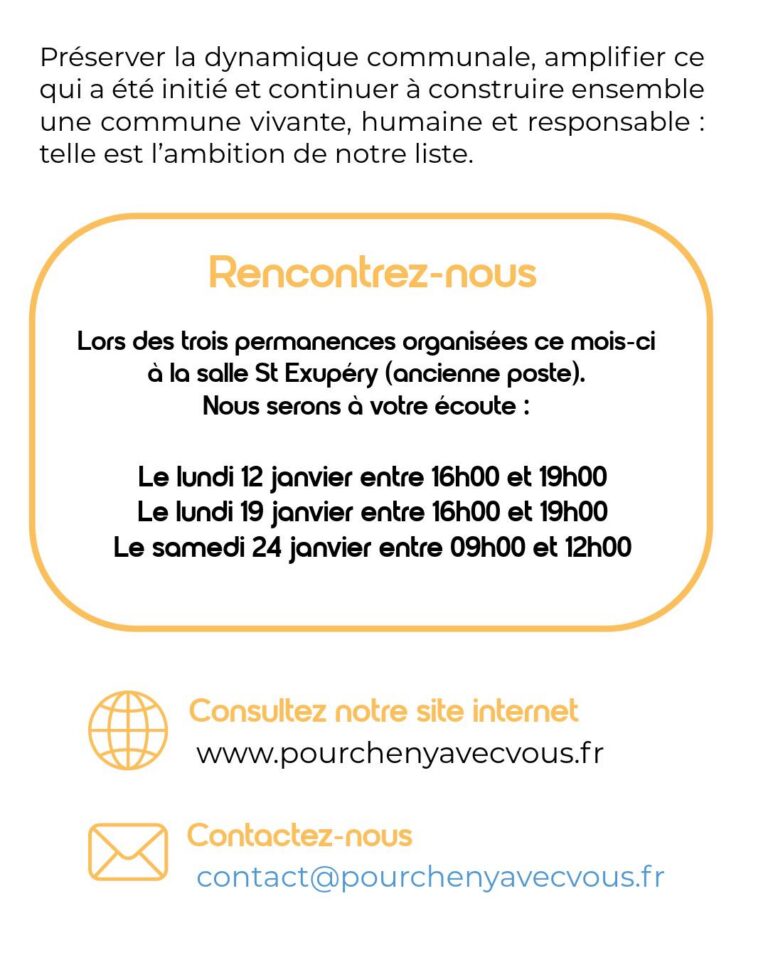 [Facebook] Pour Cheny, Avec Vous