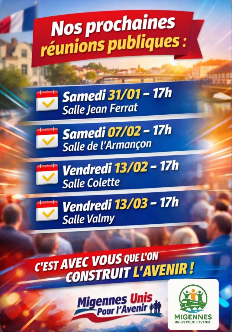 [Facebook] Migennes Unis-es Pour l&rsquo;Avenir