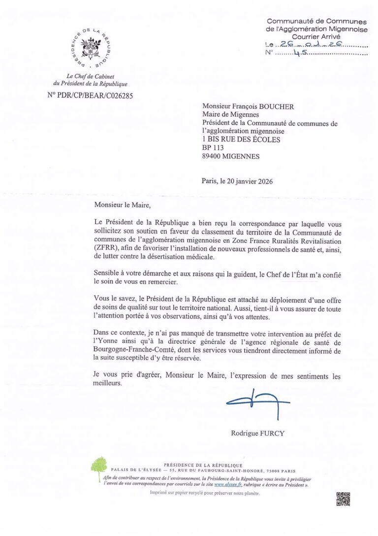 [Facebook] Avenir de Migennes