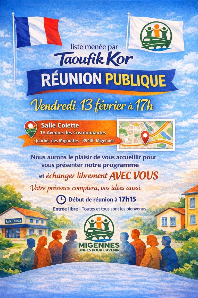 [Facebook] Migennes Unis-es Pour l&rsquo;Avenir