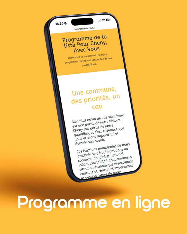 [Facebook] Pour Cheny, Avec Vous