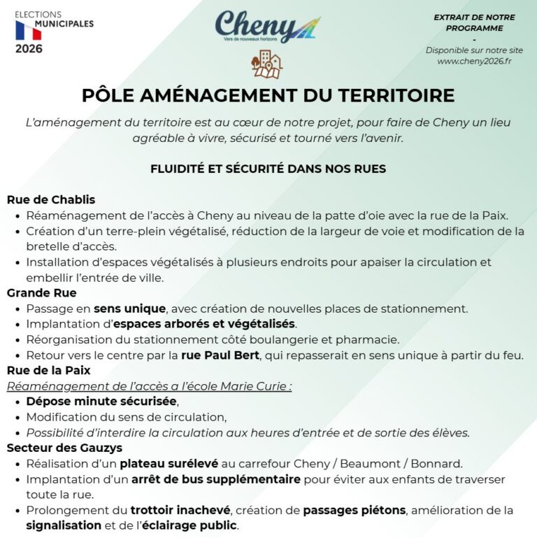 [Facebook] Cheny – Vers de Nouveaux Horizons