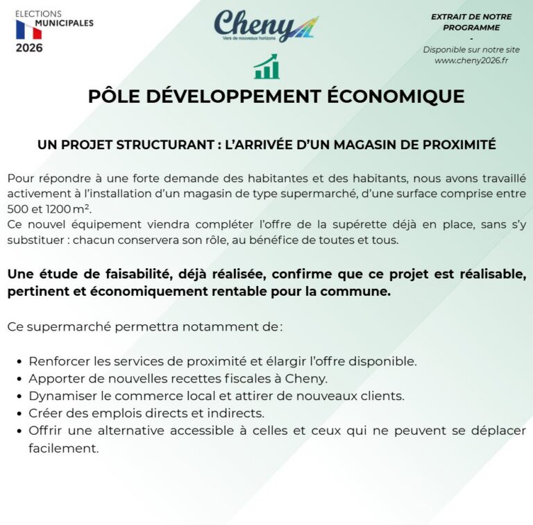 [Facebook] Cheny – Vers de Nouveaux Horizons