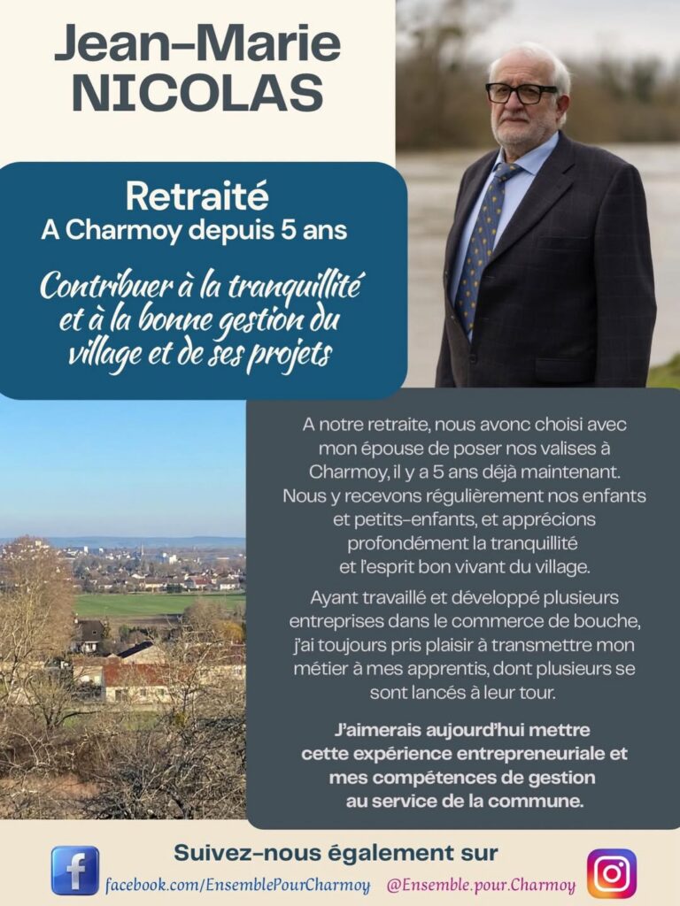 [Facebook] Charmoy – Ensemble pour Charmoy