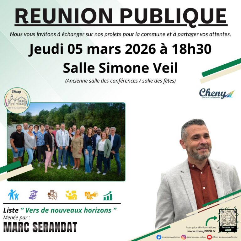 [Facebook] Cheny – Vers de Nouveaux Horizons