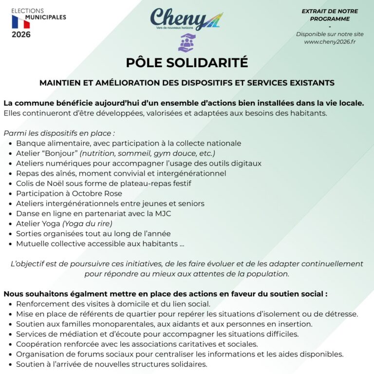 [Facebook] Cheny – Vers de Nouveaux Horizons