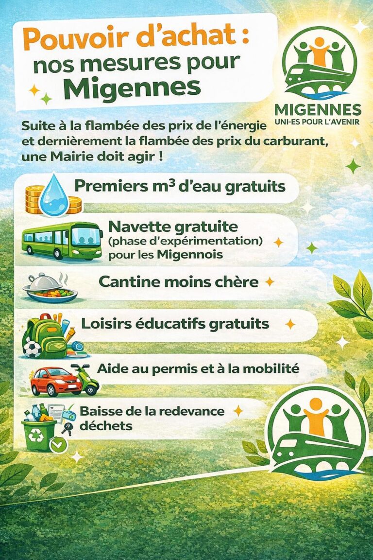 [Facebook] Migennes Unis-es Pour l&rsquo;Avenir