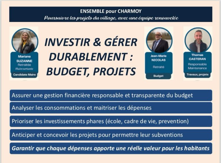 [Facebook] Charmoy – Ensemble pour Charmoy