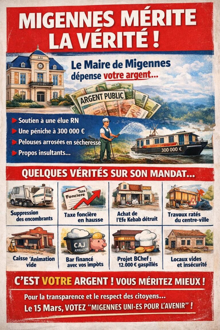 [Facebook] Migennes Unis-es Pour l&rsquo;Avenir