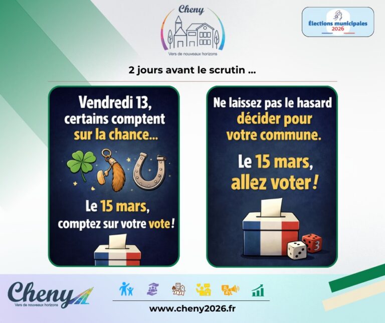 [Facebook] Cheny – Vers de Nouveaux Horizons