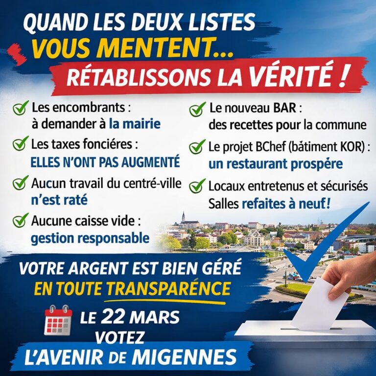 [Facebook] Avenir de Migennes