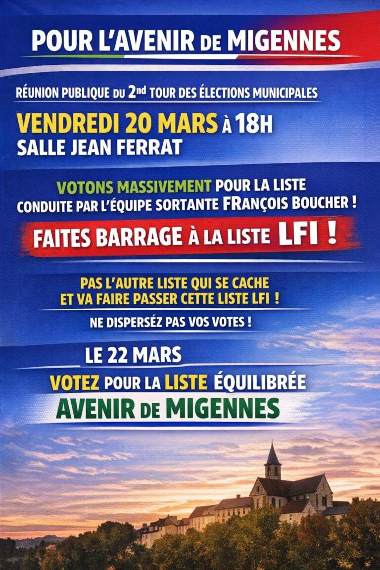 [Facebook] Avenir de Migennes